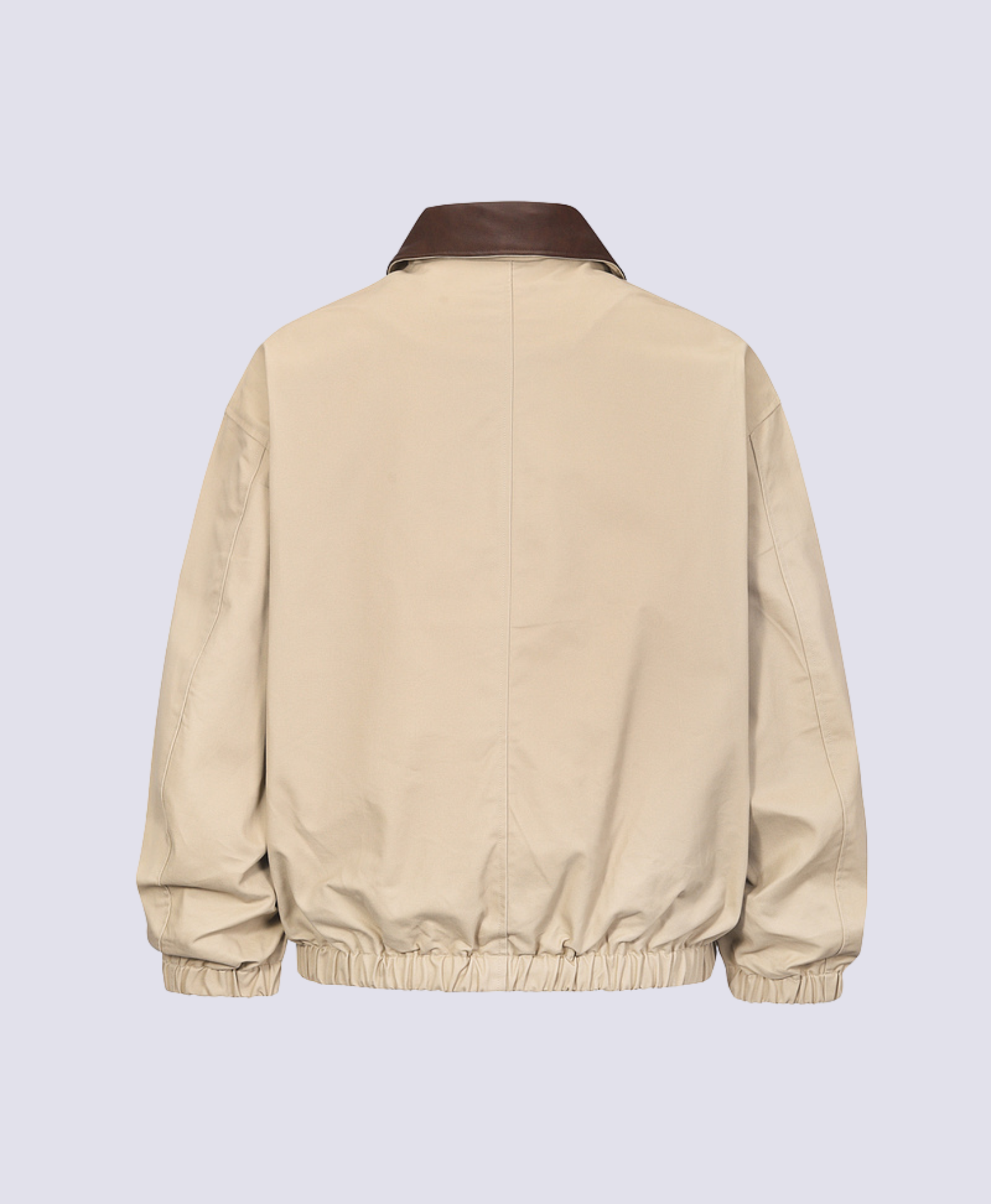 BEIGE BROWN LINED JACKET