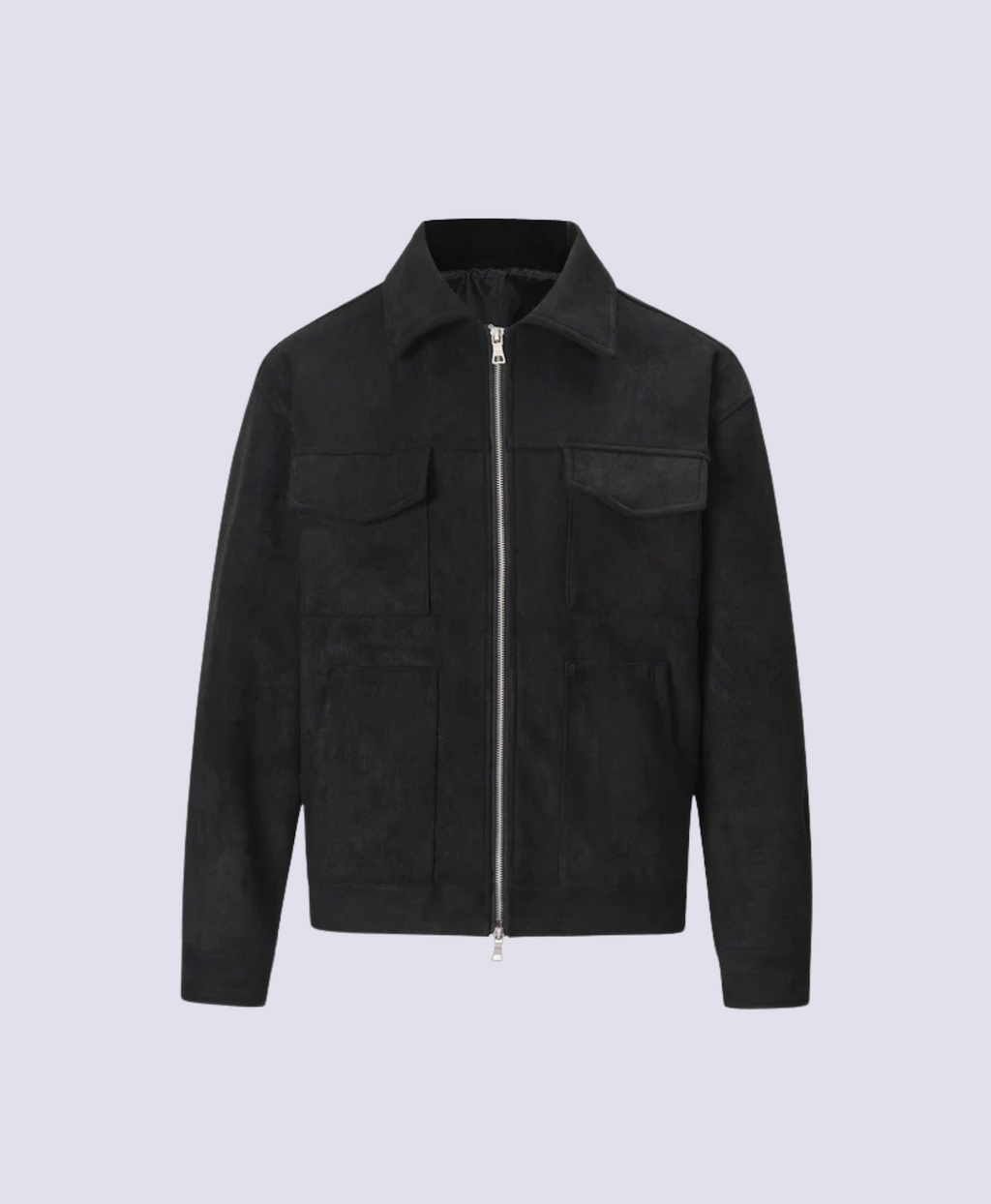 BLACK SUEDE JACKET