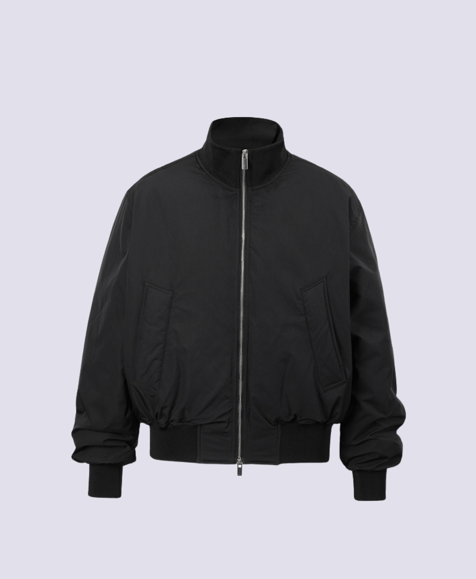 BLACK BOMBER JACKET